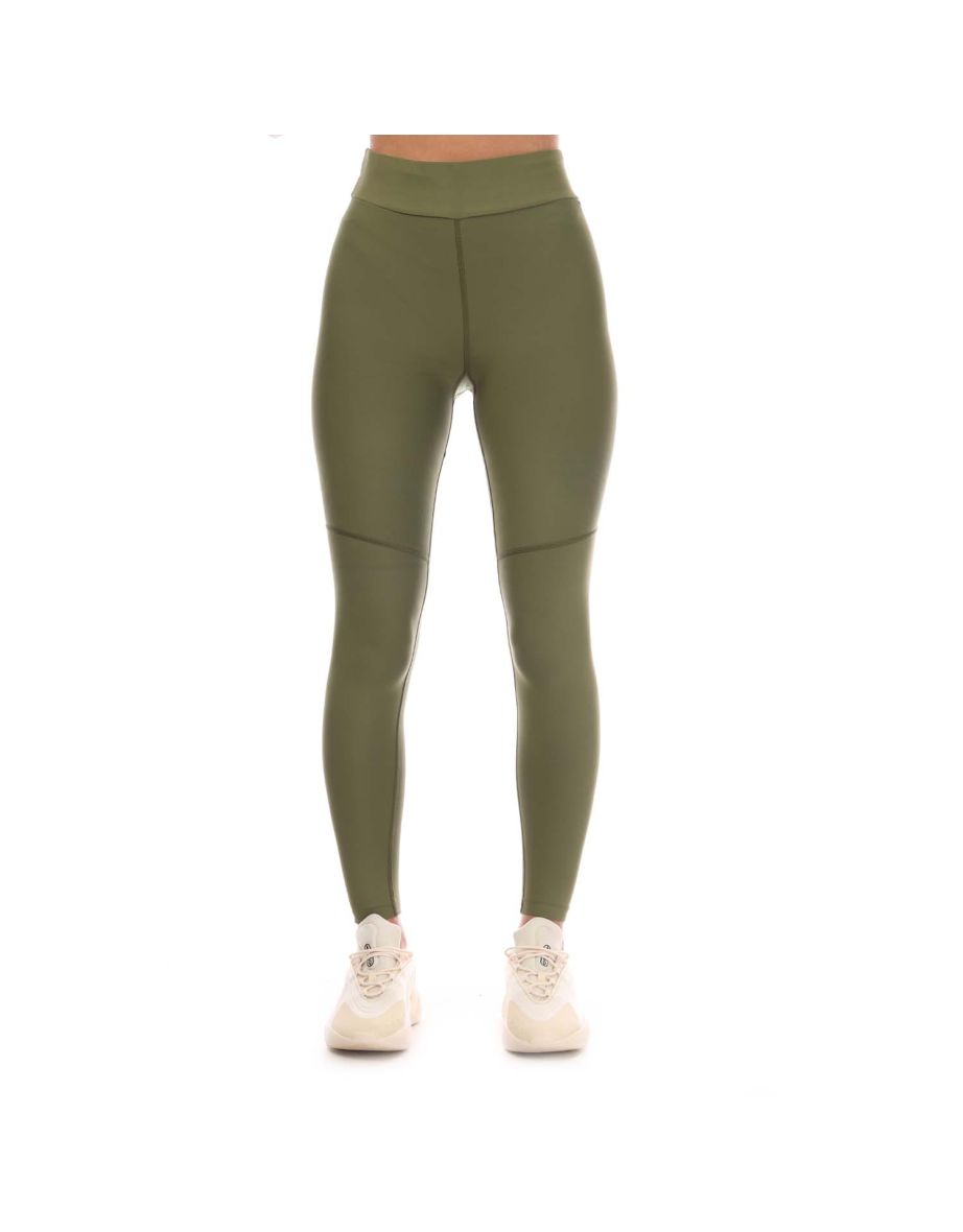 Women's Skins Series-3 Soft Long Tights in Green