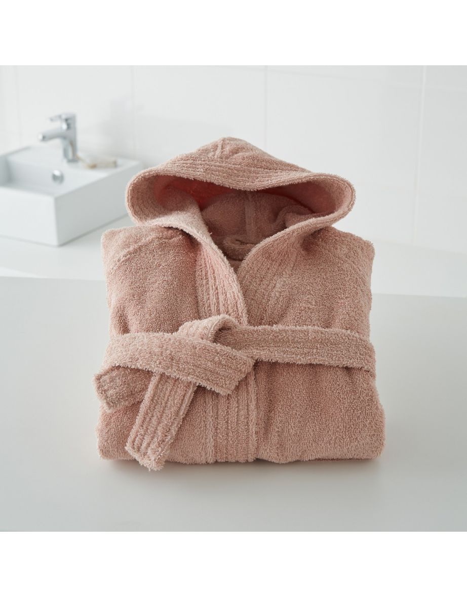 Child's Hooded Bathrobe, 450 g/m²