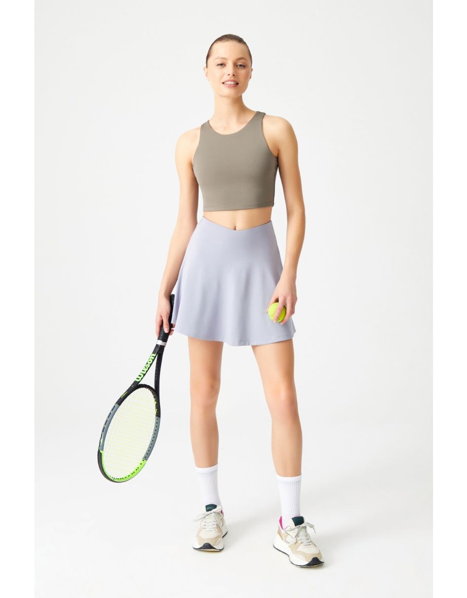 Sports Skirt - Gray - Mini - 6