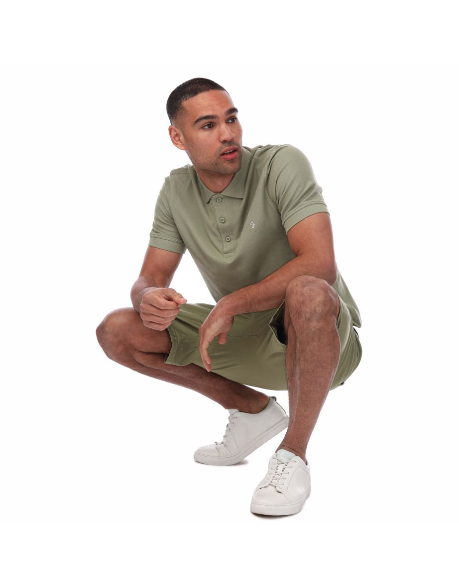 Men's Farah Cove Polo Shirt in Green - 3