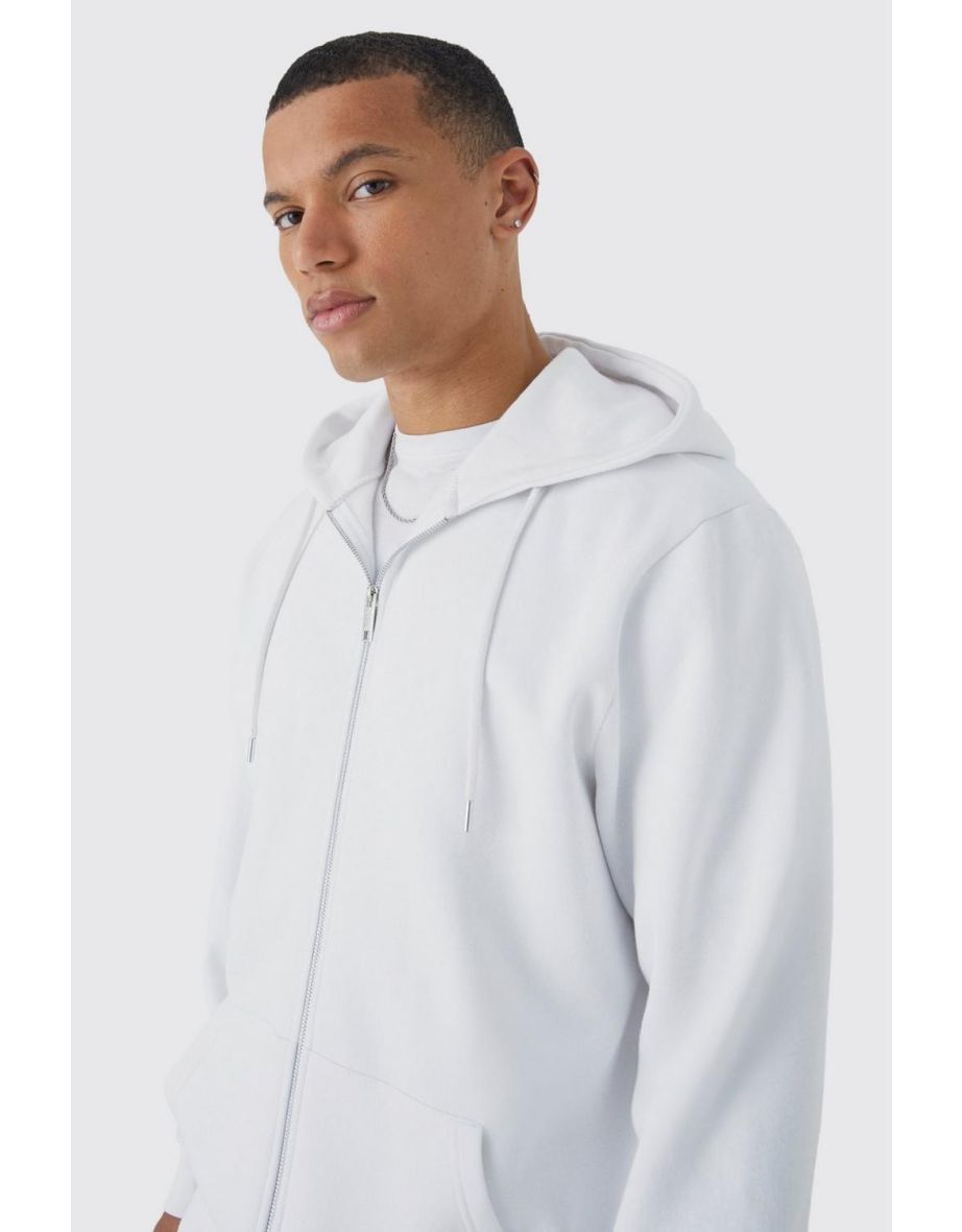 Tall Basic Zip Through Hoodie - 2