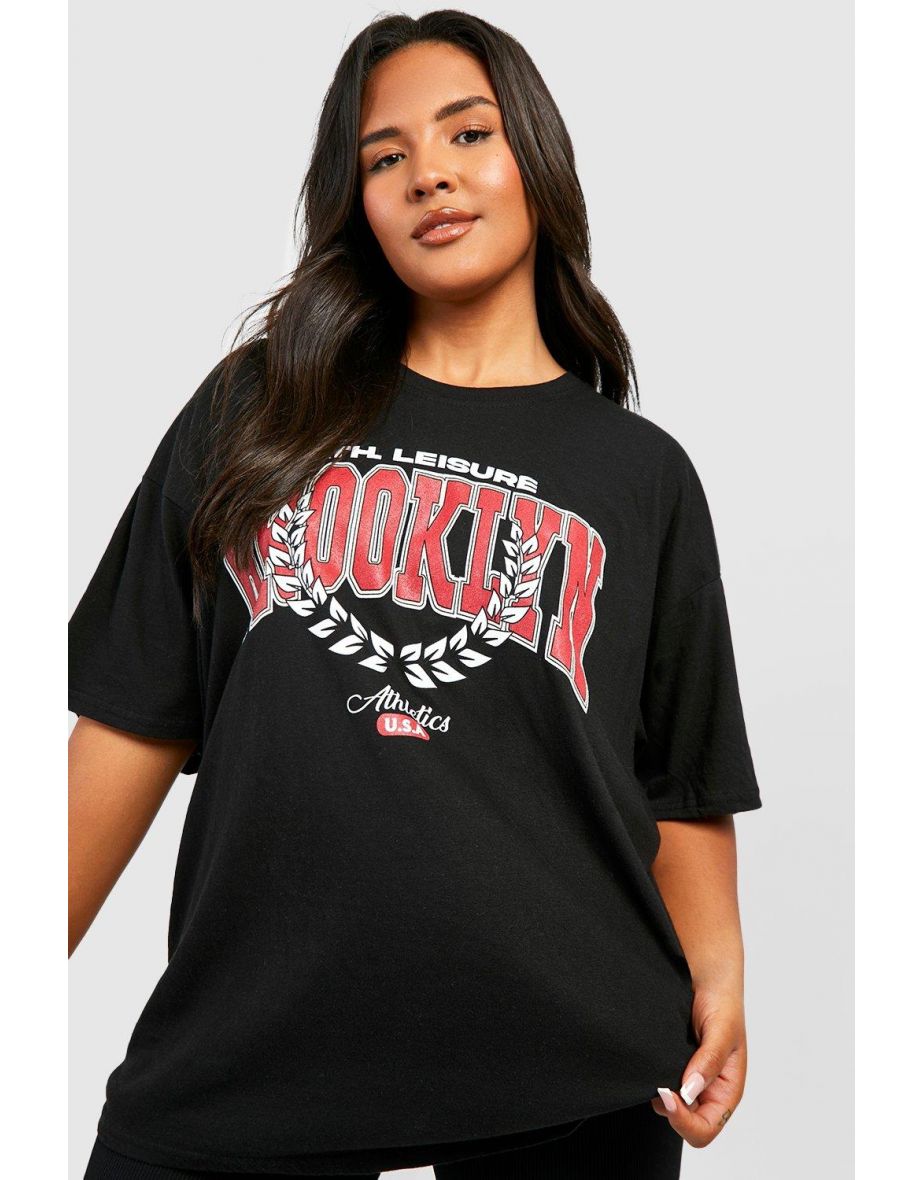 Plus Brooklyn Oversized T-shirt - black - 3