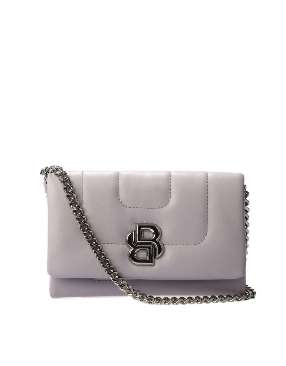 Accessories Boss Icon Clutch Bag in Purple