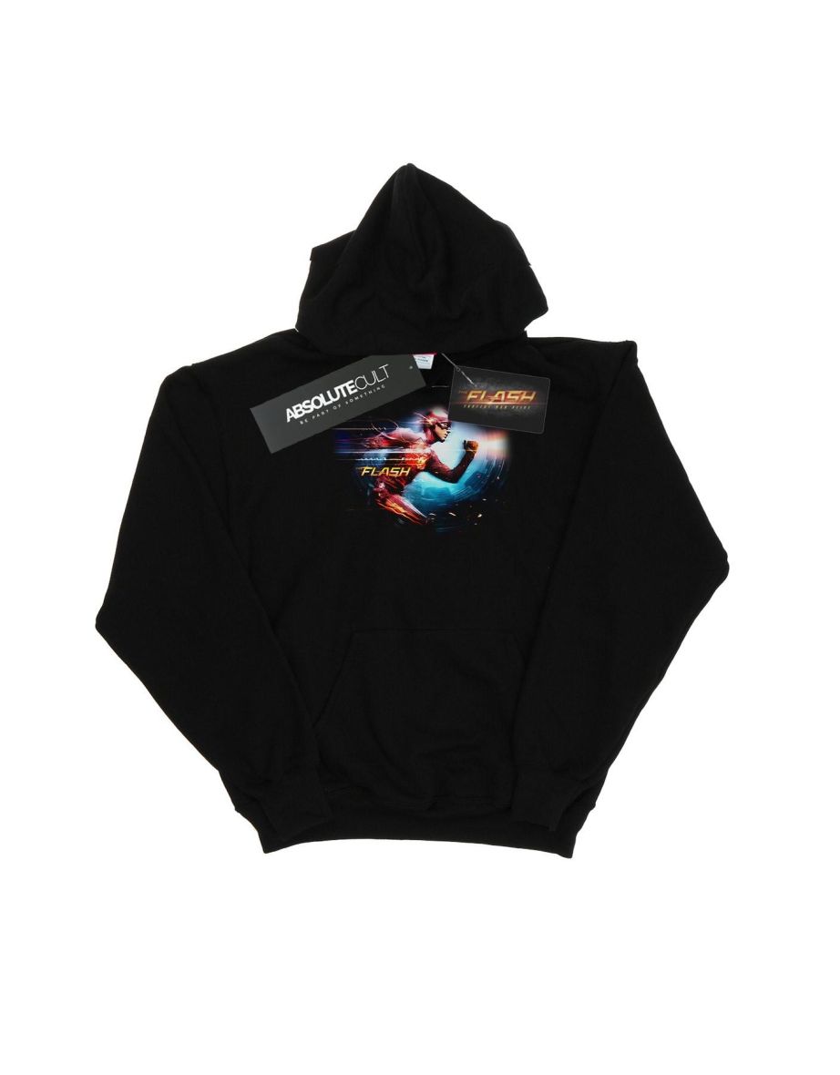 DC Comics Boys The Flash Sparks Hoodie - Black - 1