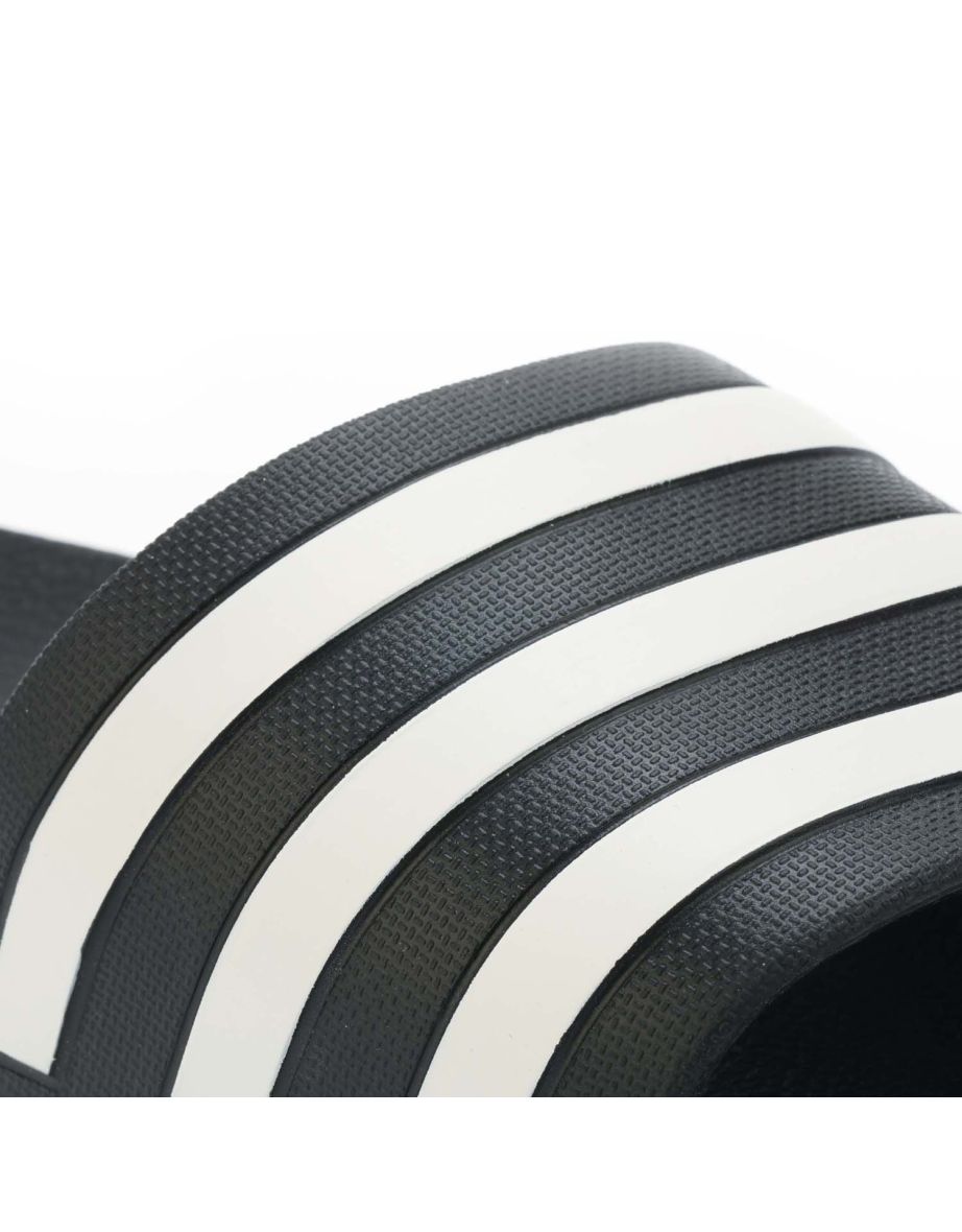 Men's adidas Adilette Aqua Slide Sandals in Black - 5