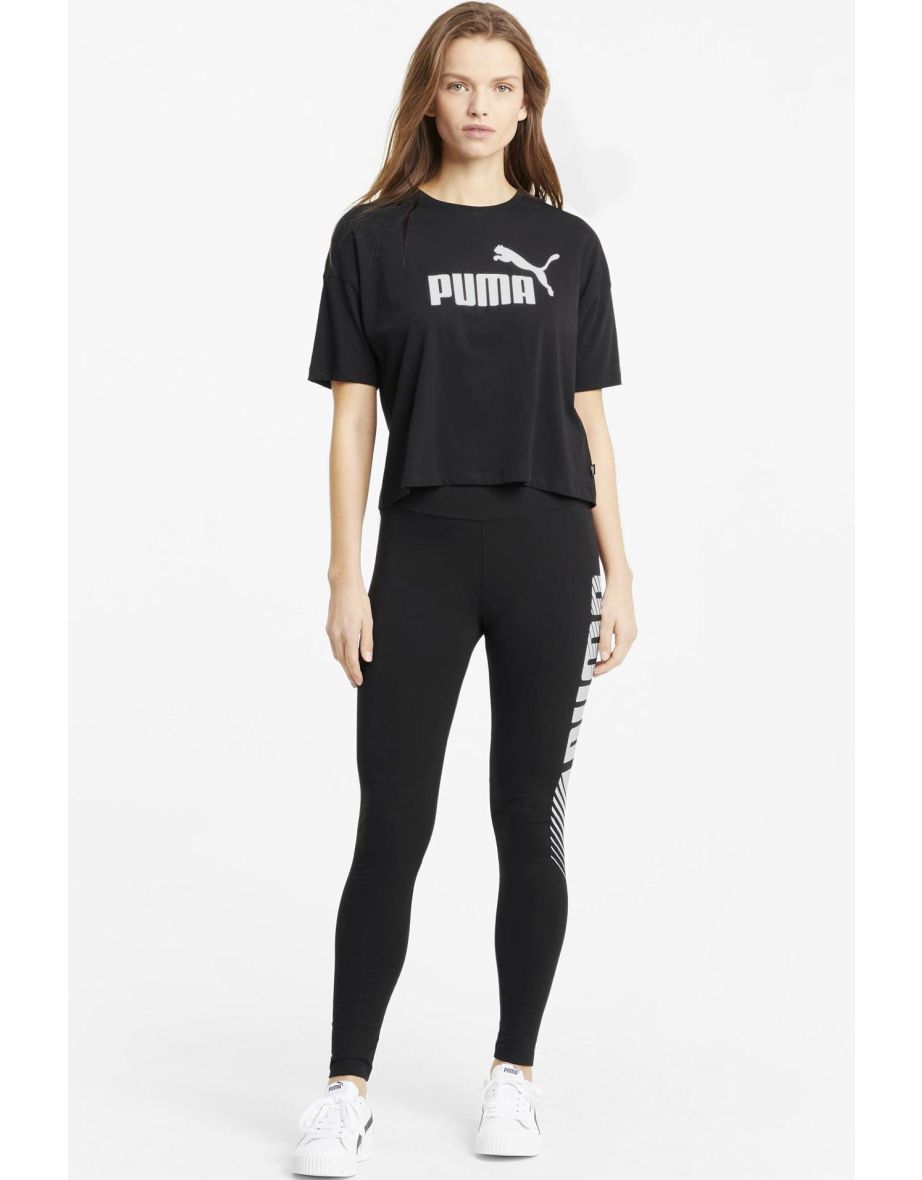 ESS Graphic Leggings Puma Black