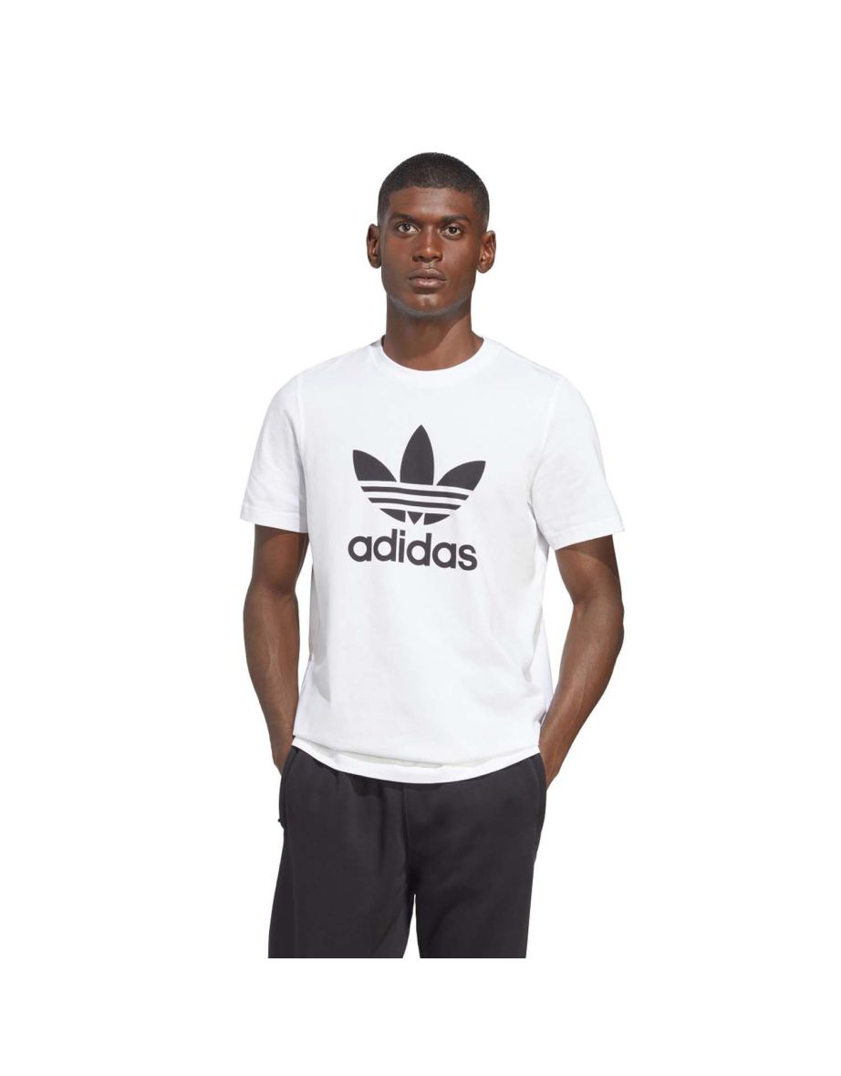 Shop Men s adidas Originals Adicolor Classics Trefoil T Shirt in White Online in Bahrain VogaCloset