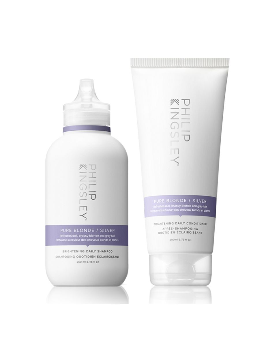 Philip Kingsley Pure Blonde/Silver Shampoo 250ml & Conditioner 200ml D