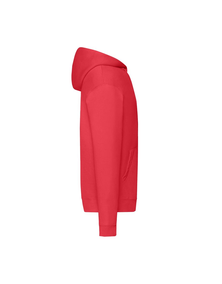 Fruit of the Loom Mens Classic Zipped Hoodie - Red - 2
