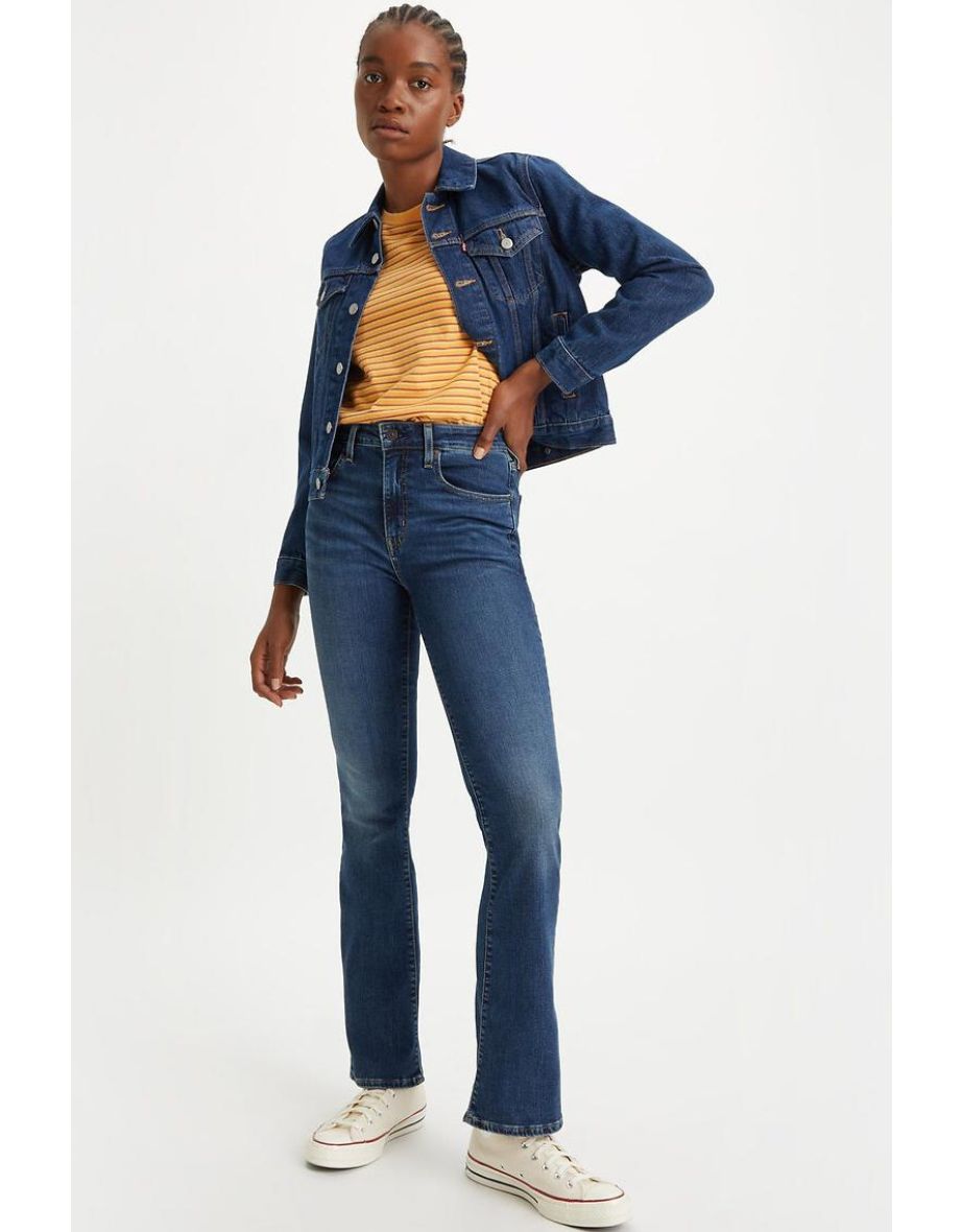 Bootcut Jeans with High Waist