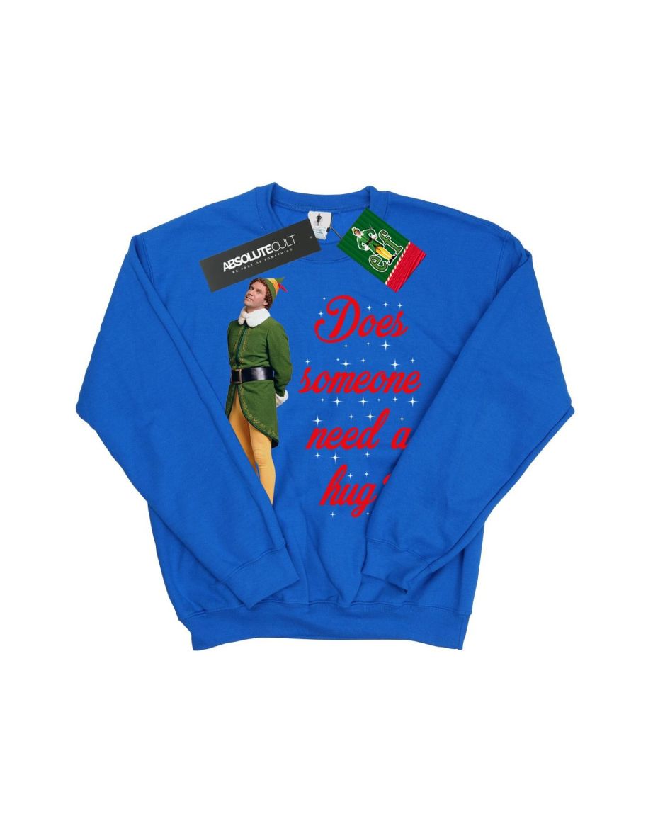 Elf Boys Hug Buddy Sweatshirt - Royal Blue