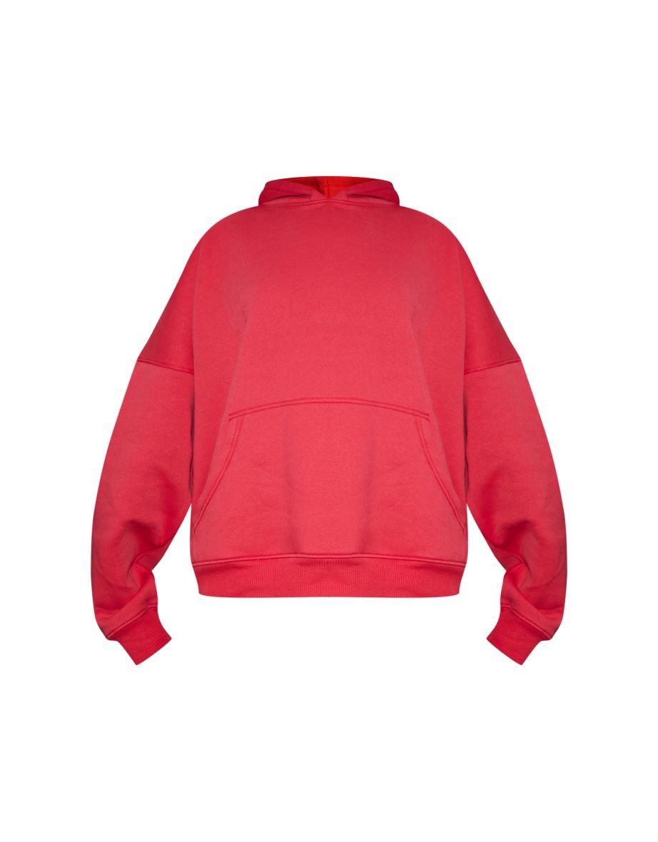 PRETTYLITTLETHING Red Championships Back Printed Hoodie - 4