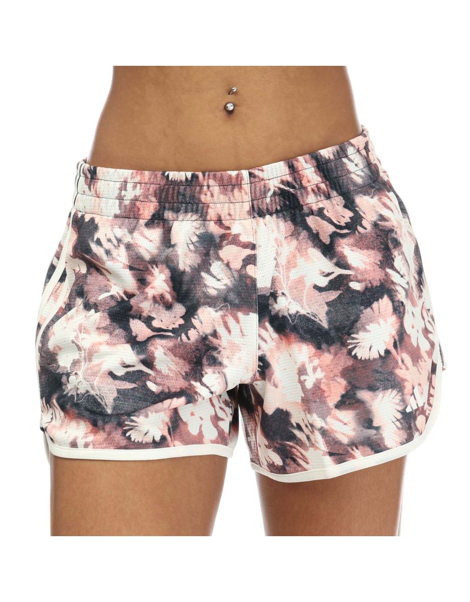 Women's adidas Marathon 20 Cooler Summer Running Shorts in Pink
