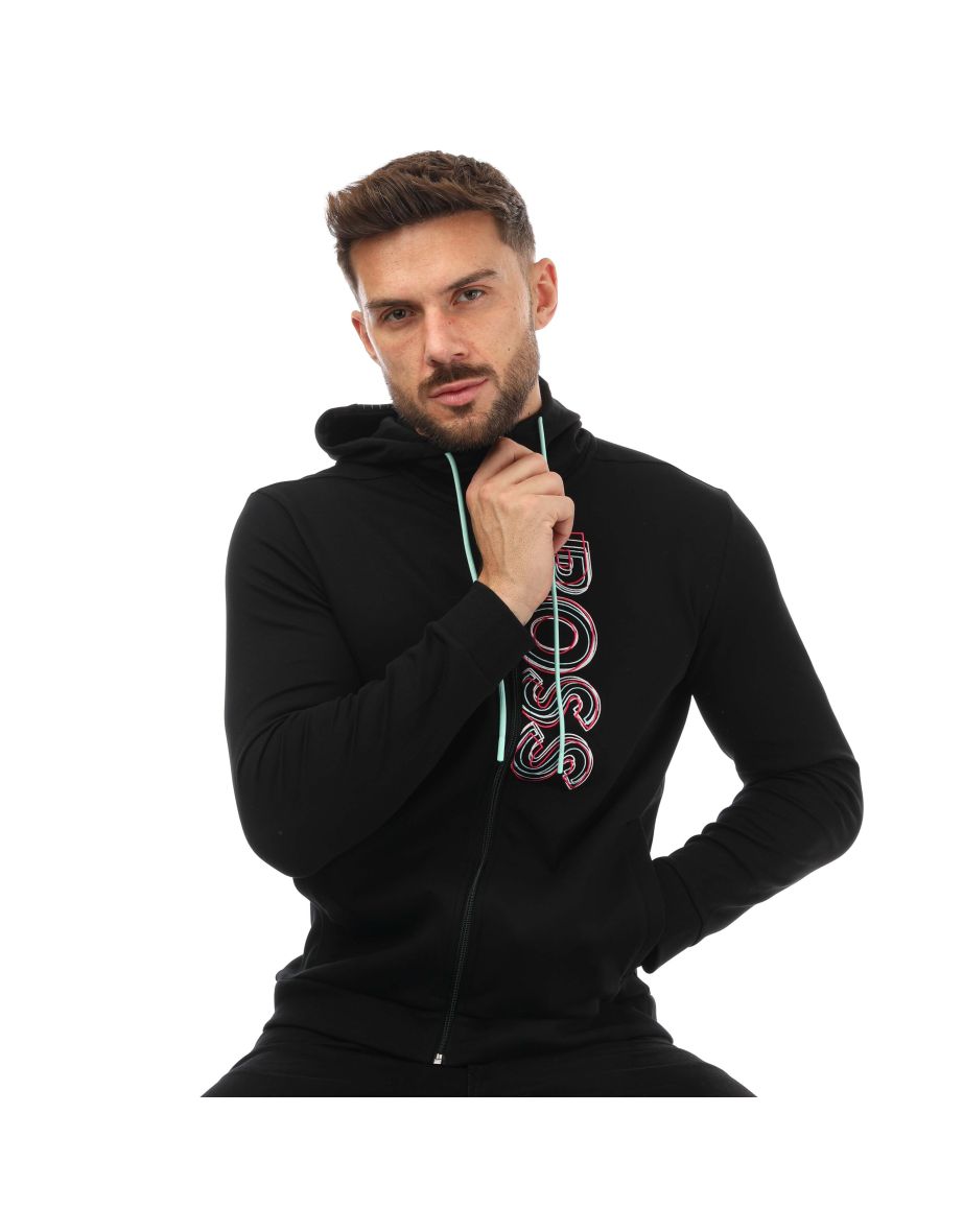 Men's Hugo Boss Hoody in Black - 3