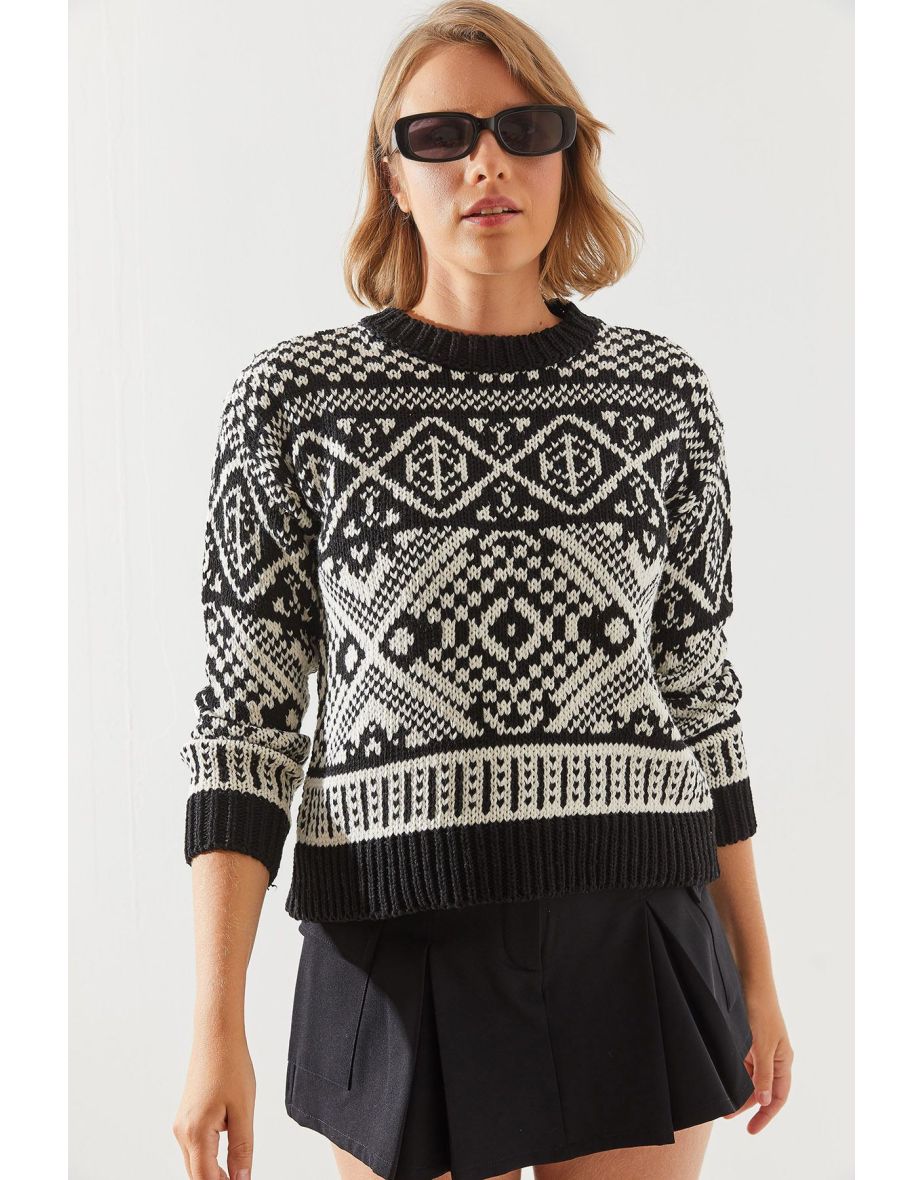 Women's Jacquard Sweater