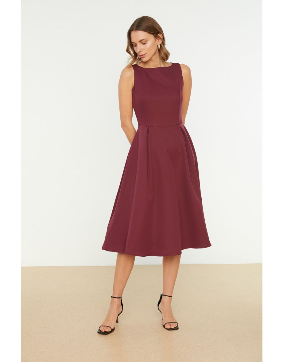 Dress - Purple - A-line