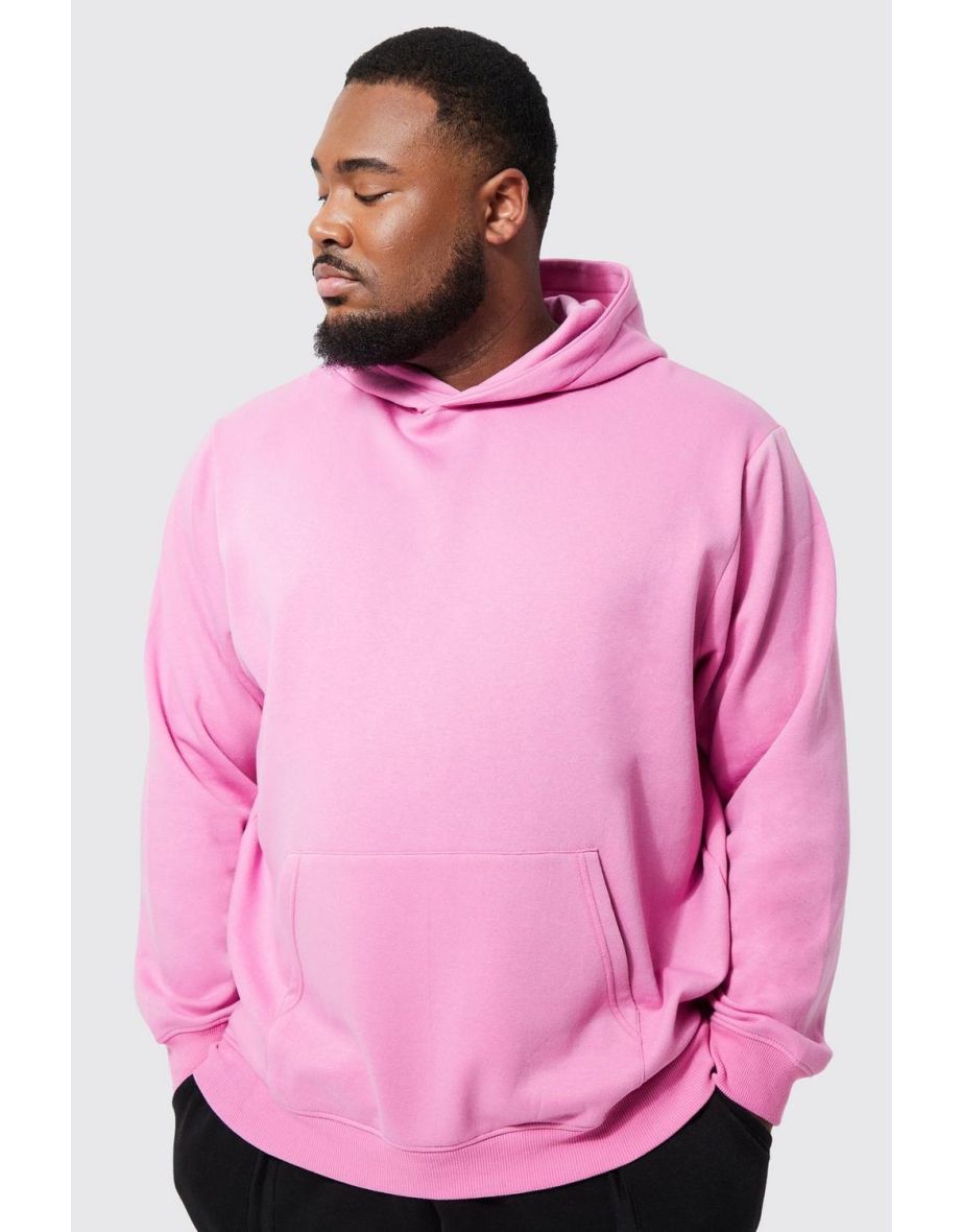 Boohooman pink hoodie sale