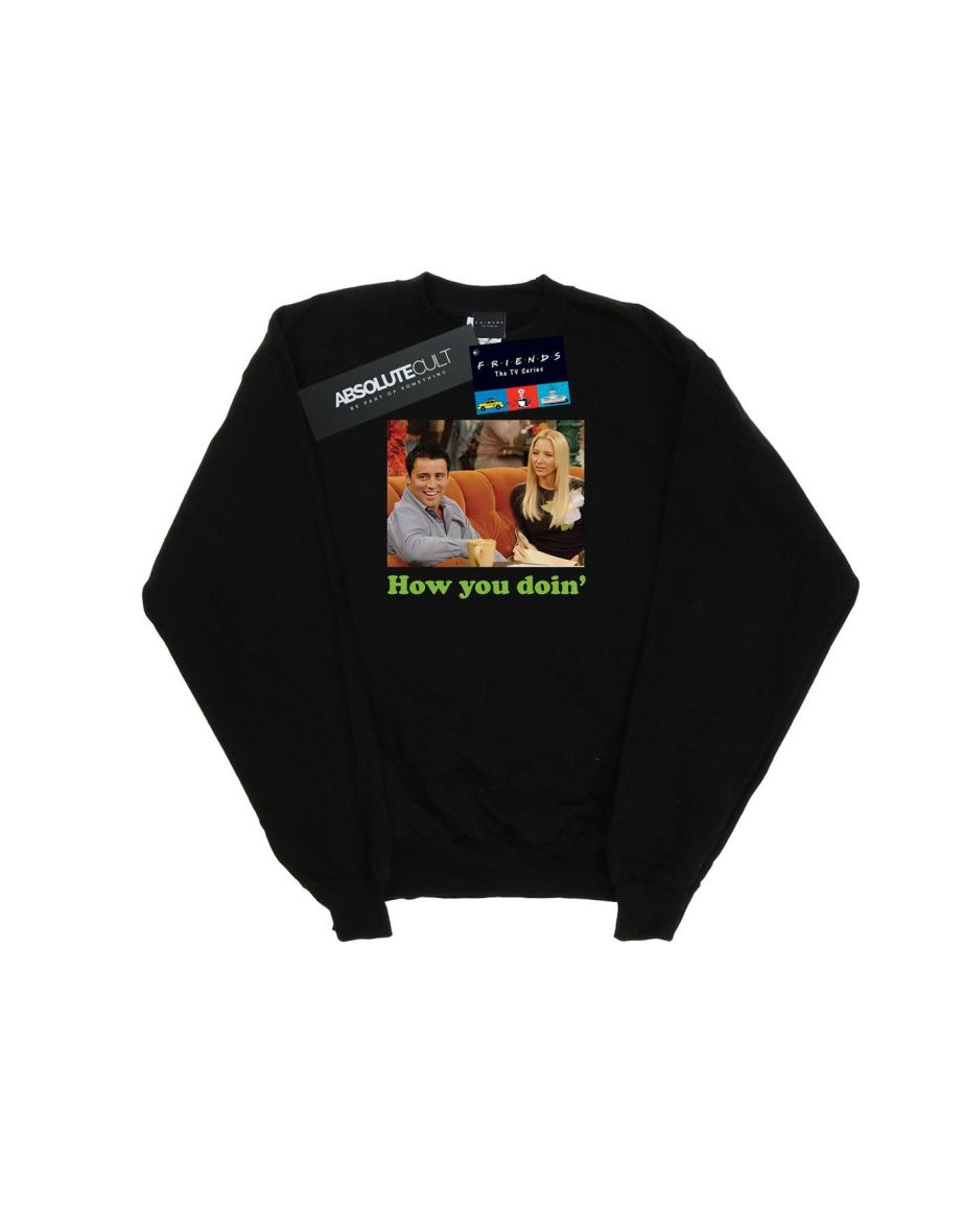 Friends Girls How You Doin Sweatshirt - Black