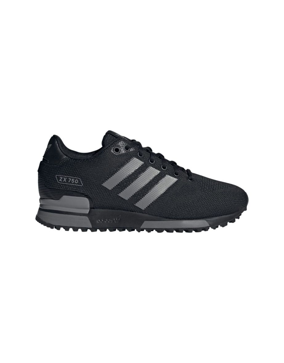 Men's adidas Originals ZX 750 Woven Trainers in Black