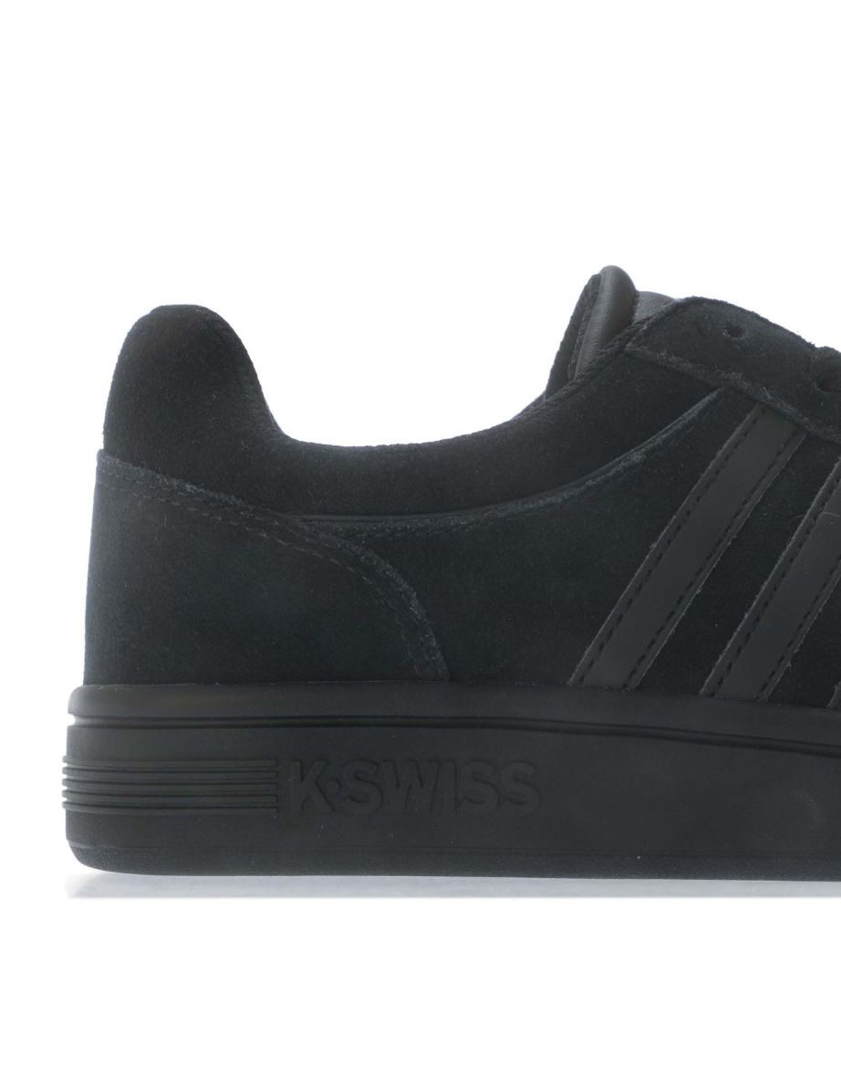 Men's K-Swiss Cheswick Suede Trainers in Black - 5