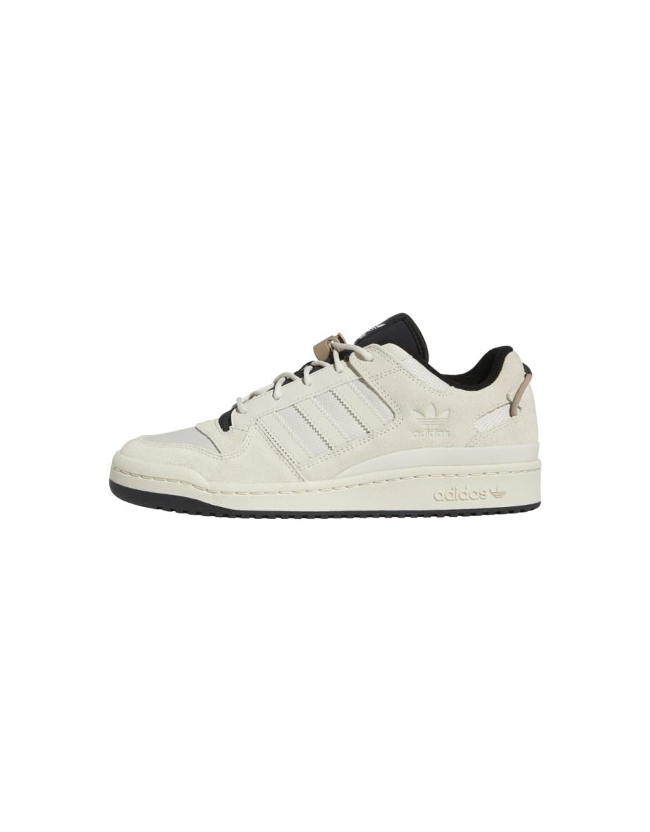 Men's adidas Originals Forum Low CL Shoes in Cream - 10