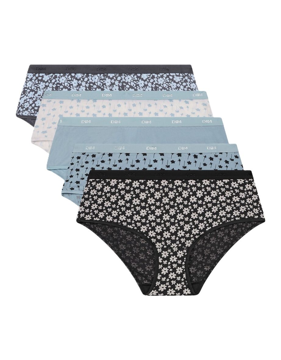 Pack of 5 Pockets Hipsters in Cotton - 3