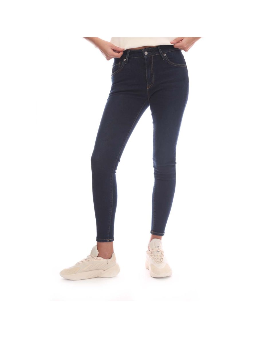 Women's Superdry Vintage Mid Rise Skinny Jeans in Blue