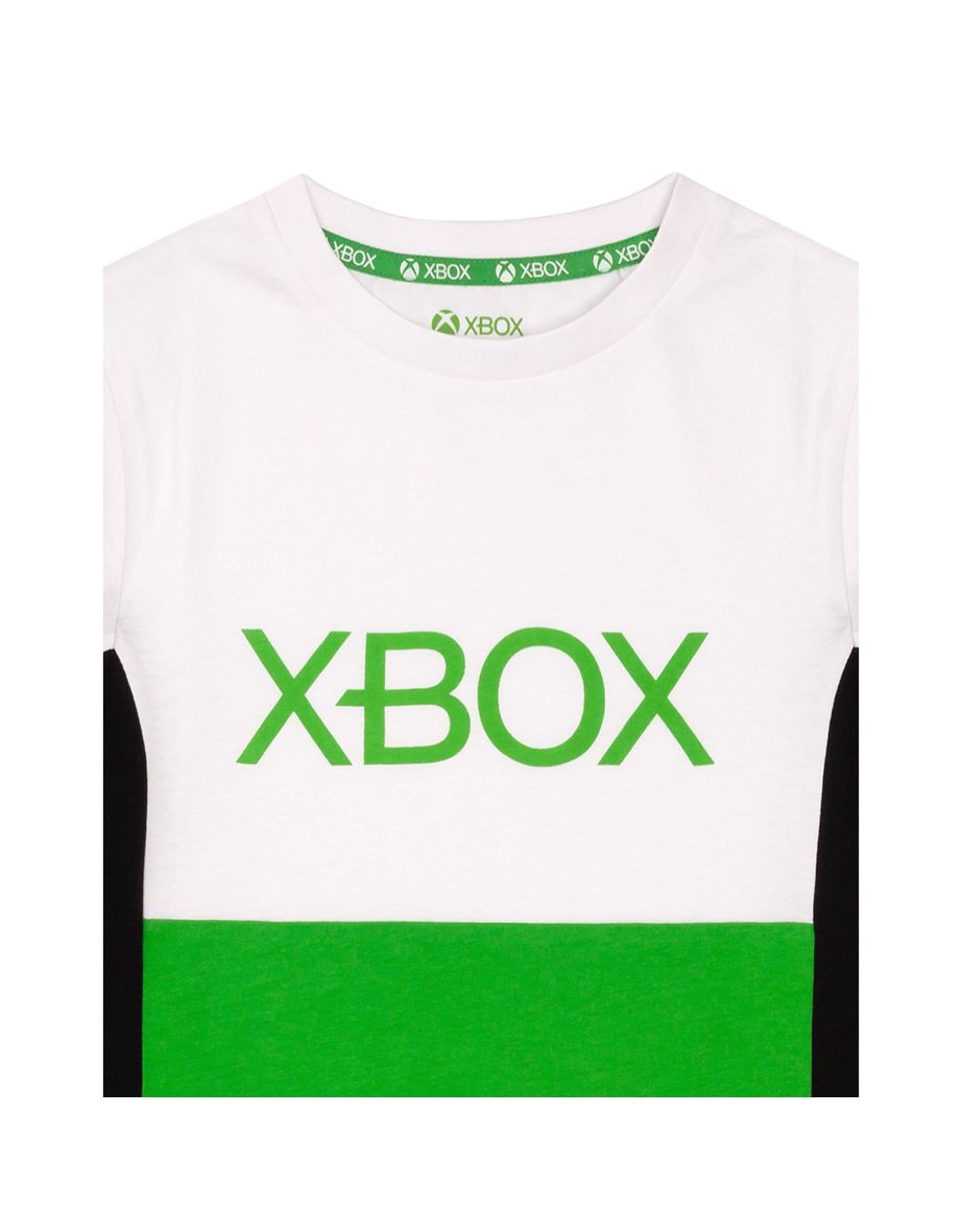 Xbox Childrens/Kids Colour Block T-Shirt - White - 2