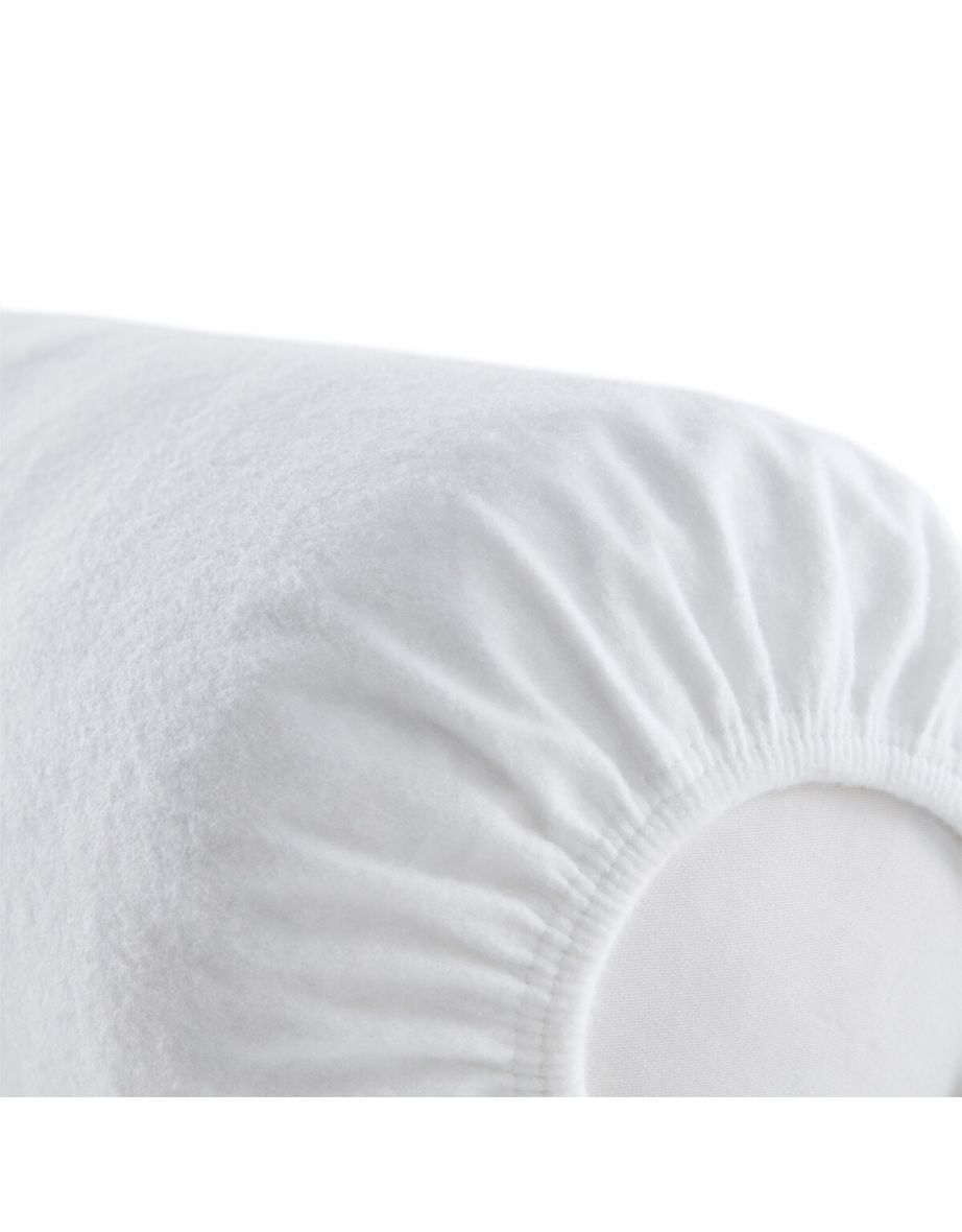 Stretch Flannelette Pillow and Bolster Protector - 2