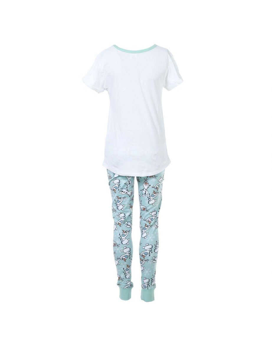 Women's Disney Frozen Olaf Pyjamas in White - 1