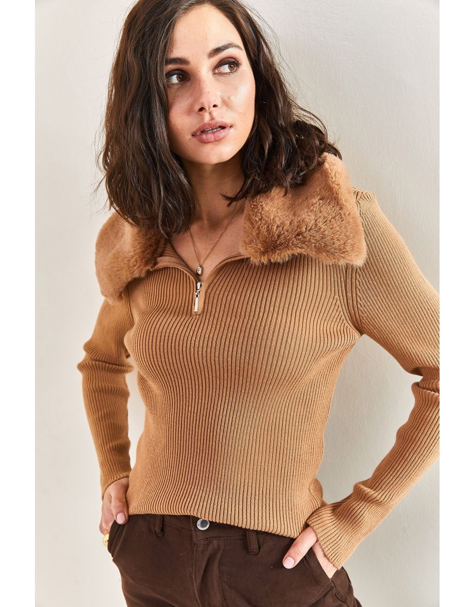 Sweater - Brown - Regular fit - 7
