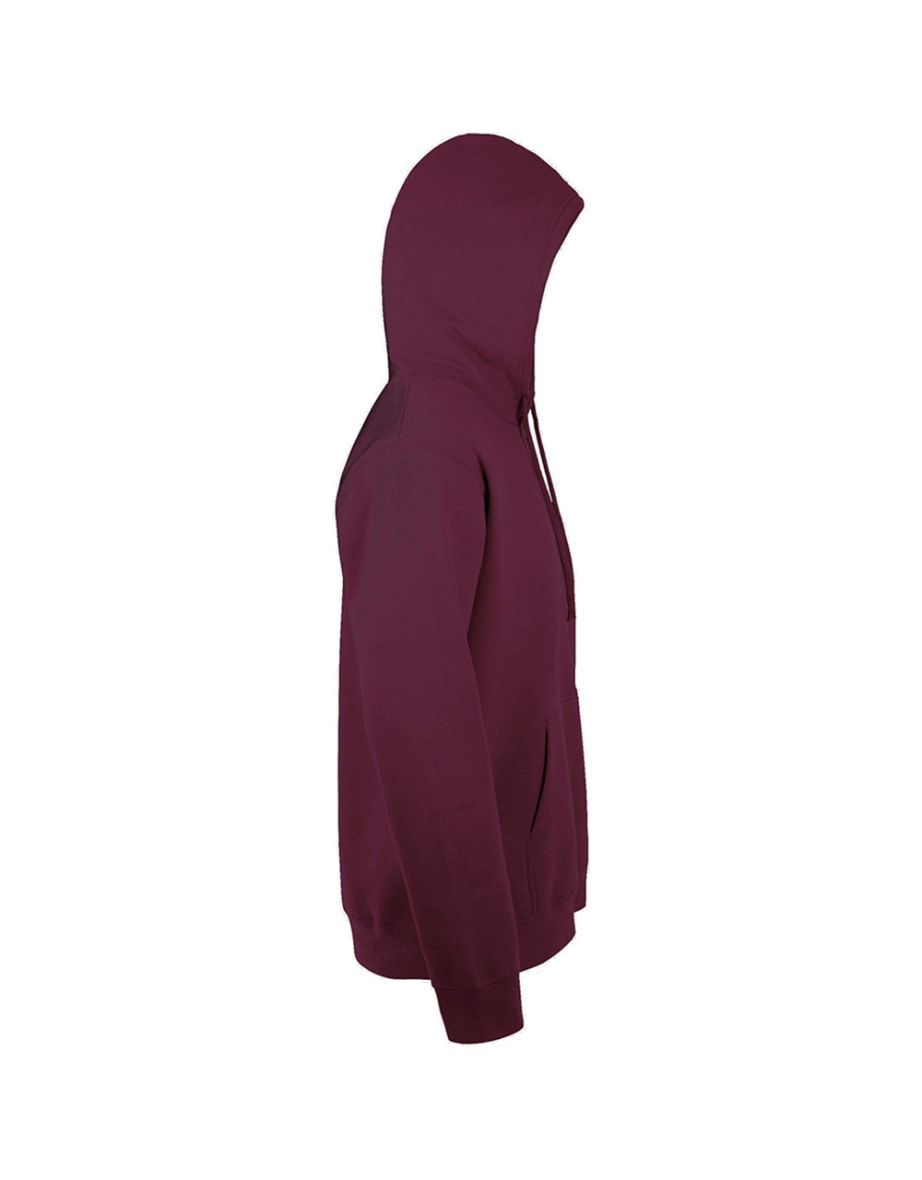 SOLS Snake Unisex Hooded Sweatshirt / Hoodie - Burgundy - 2