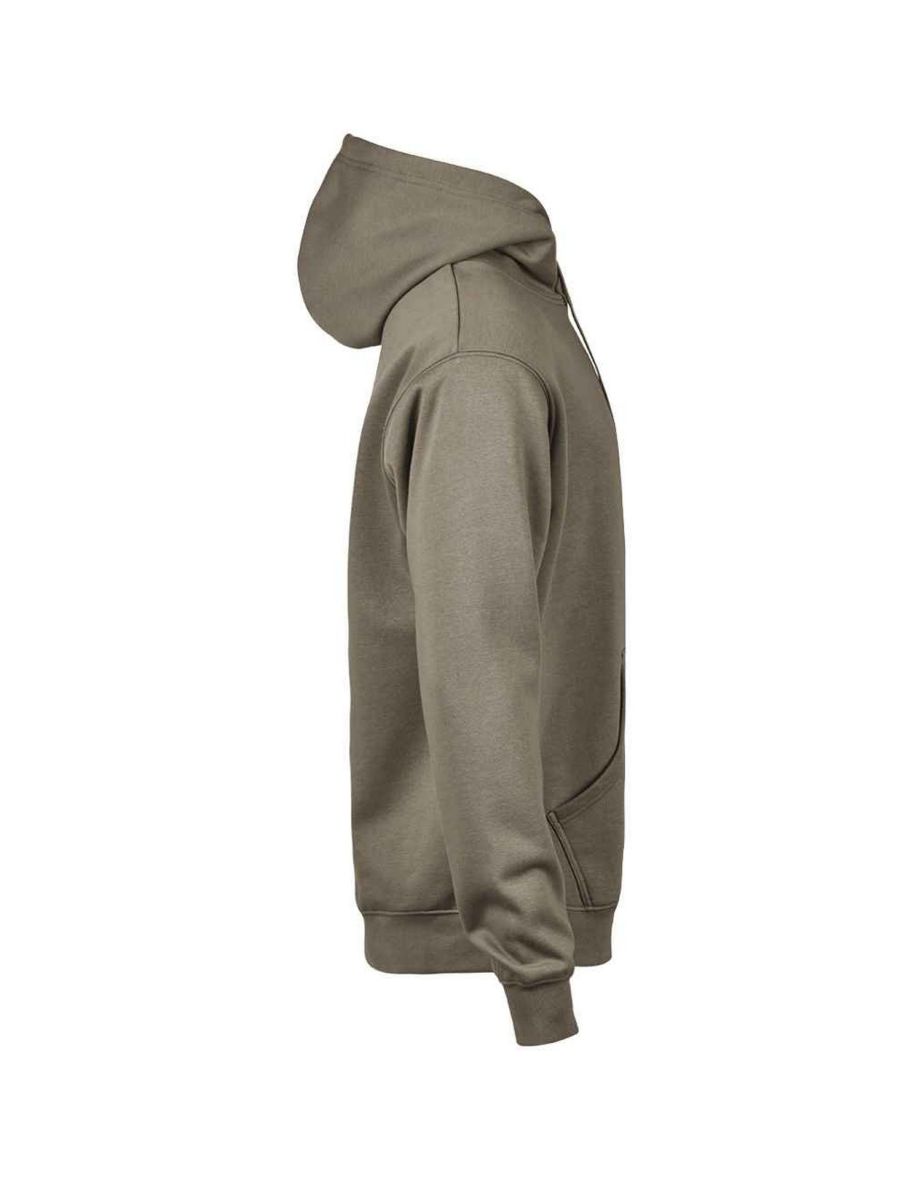 Tee Jays Mens Hooded Sweatshirt - Clay - 2