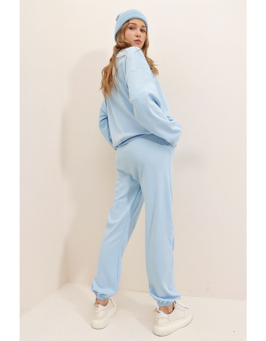 Sweatsuit - Blue - Regular fit - 5