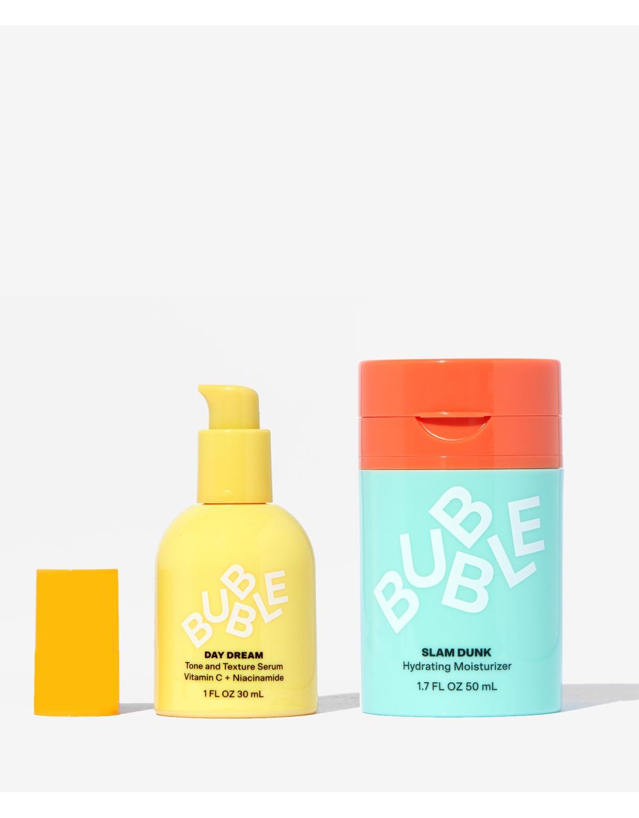 Bubble Skincare 3-Step Hydrating Routine Bundle, for Normal to Dry