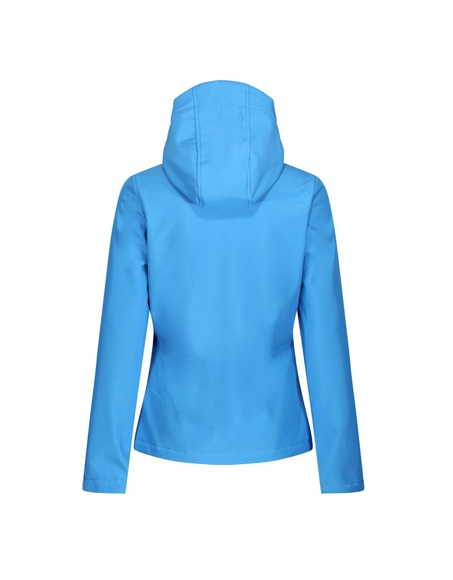 Regatta Womens/Ladies Venturer 3 Layer Membrane Soft Shell Jacket - French Blue/Navy - 2