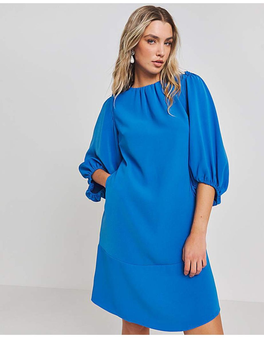 Joanna Hope Cobalt Shift Dress