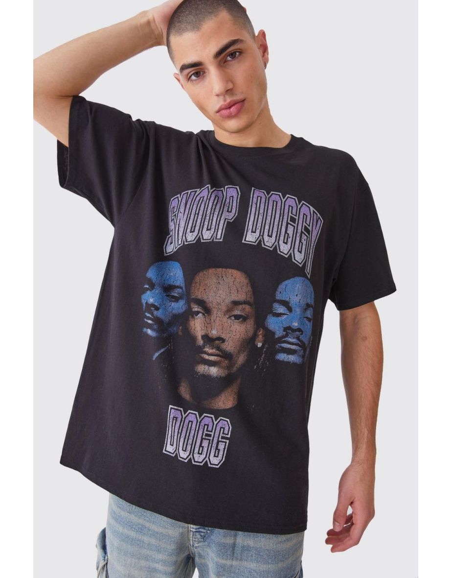 Oversized Snoop Dogg License T-shirt