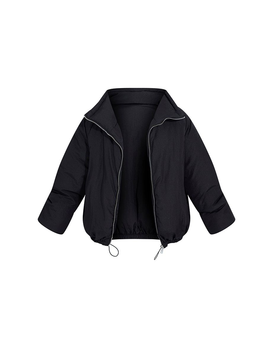 Petite Black Extreme Oversized Puffer Jacket - 4