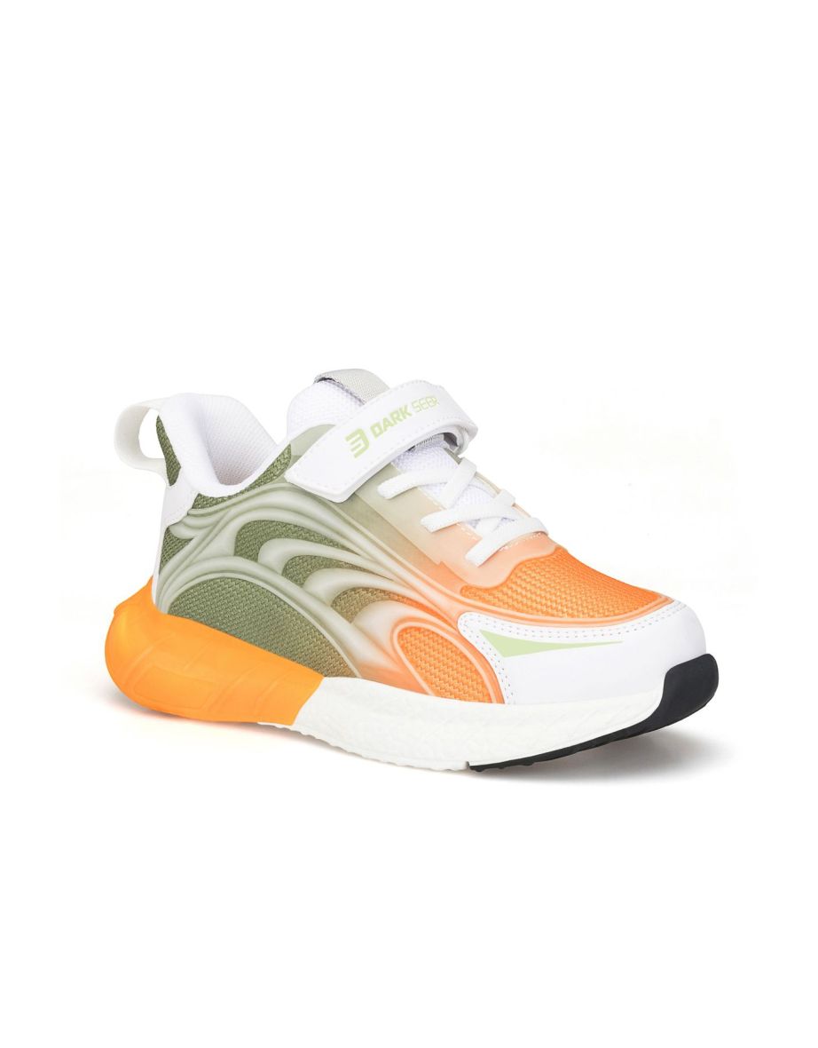 Ds Mithril White Green Orange Kids Sneakers