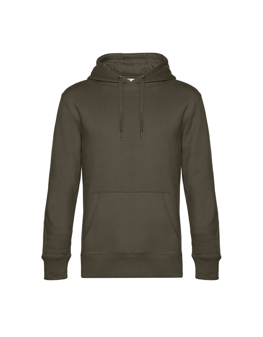 B&C Mens King Hoodie - Khaki Green