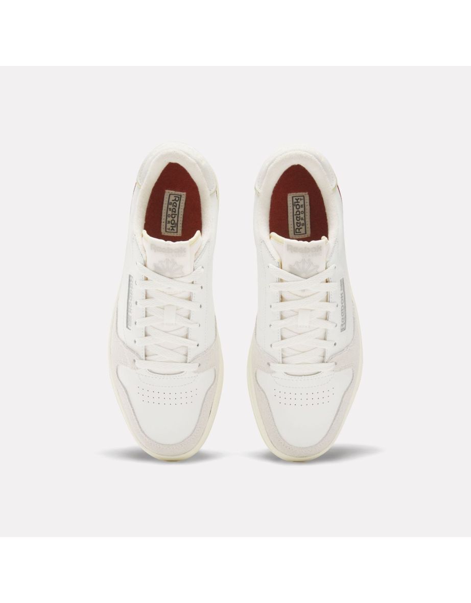 Men's Reebok Phase Court Trainers in White - 4