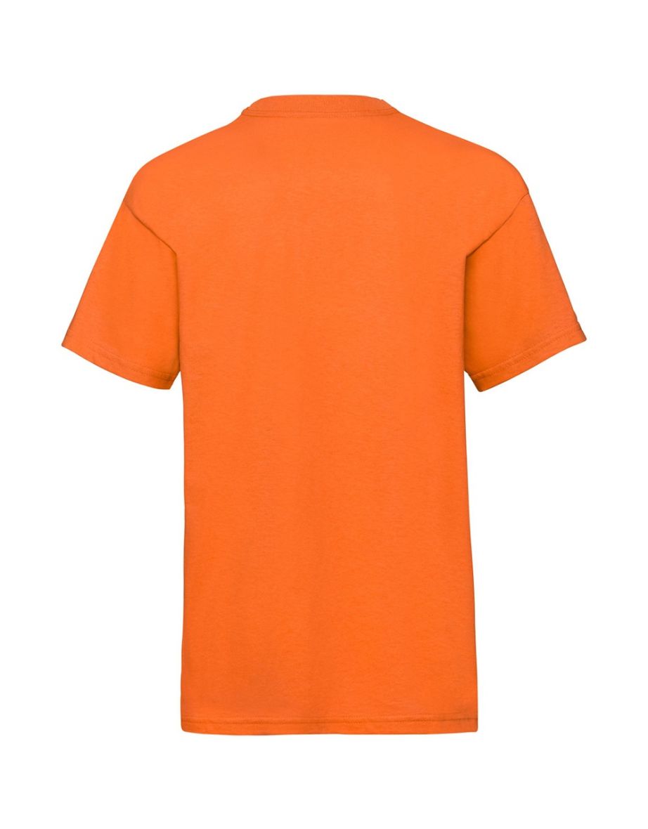Fruit Of The Loom Childrens/Kids Unisex Valueweight Short Sleeve T-Shirt - Orange - 1