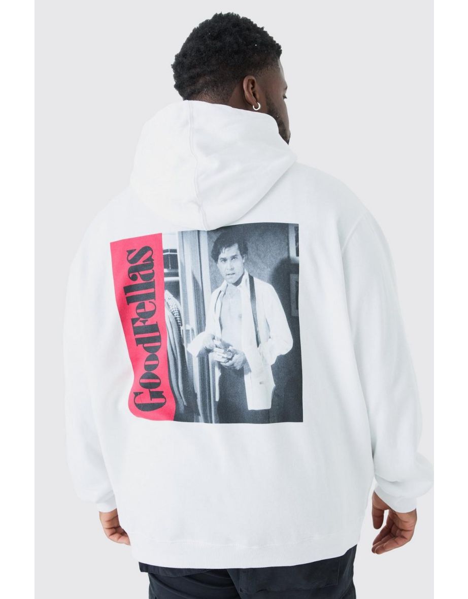 Plus Goodfellas License Hoodie - white