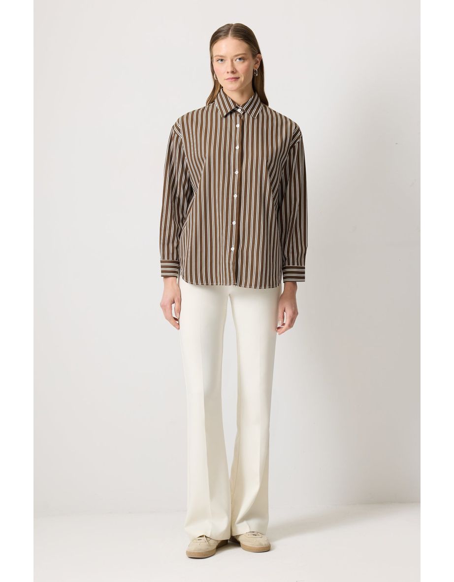 RELAX FIT STRIPED SHIRT