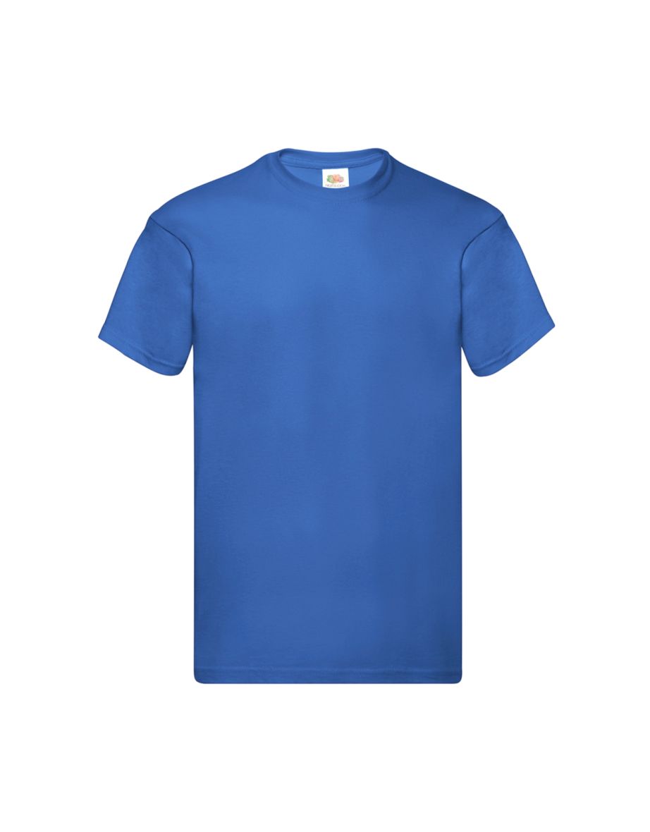 Fruit Of The Loom Mens Original Short Sleeve T-Shirt - Royal