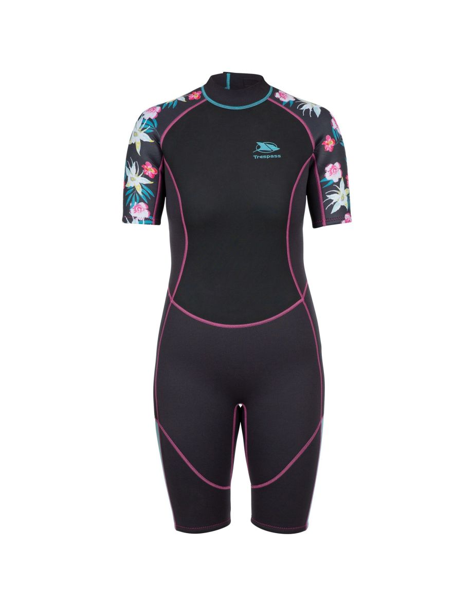Trespass Womens/Ladies Sonar Wetsuit - Dark Grey