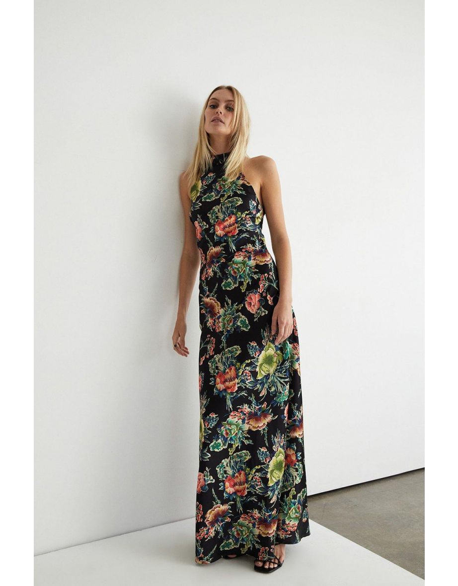 Warehouse floral clearance maxi dress