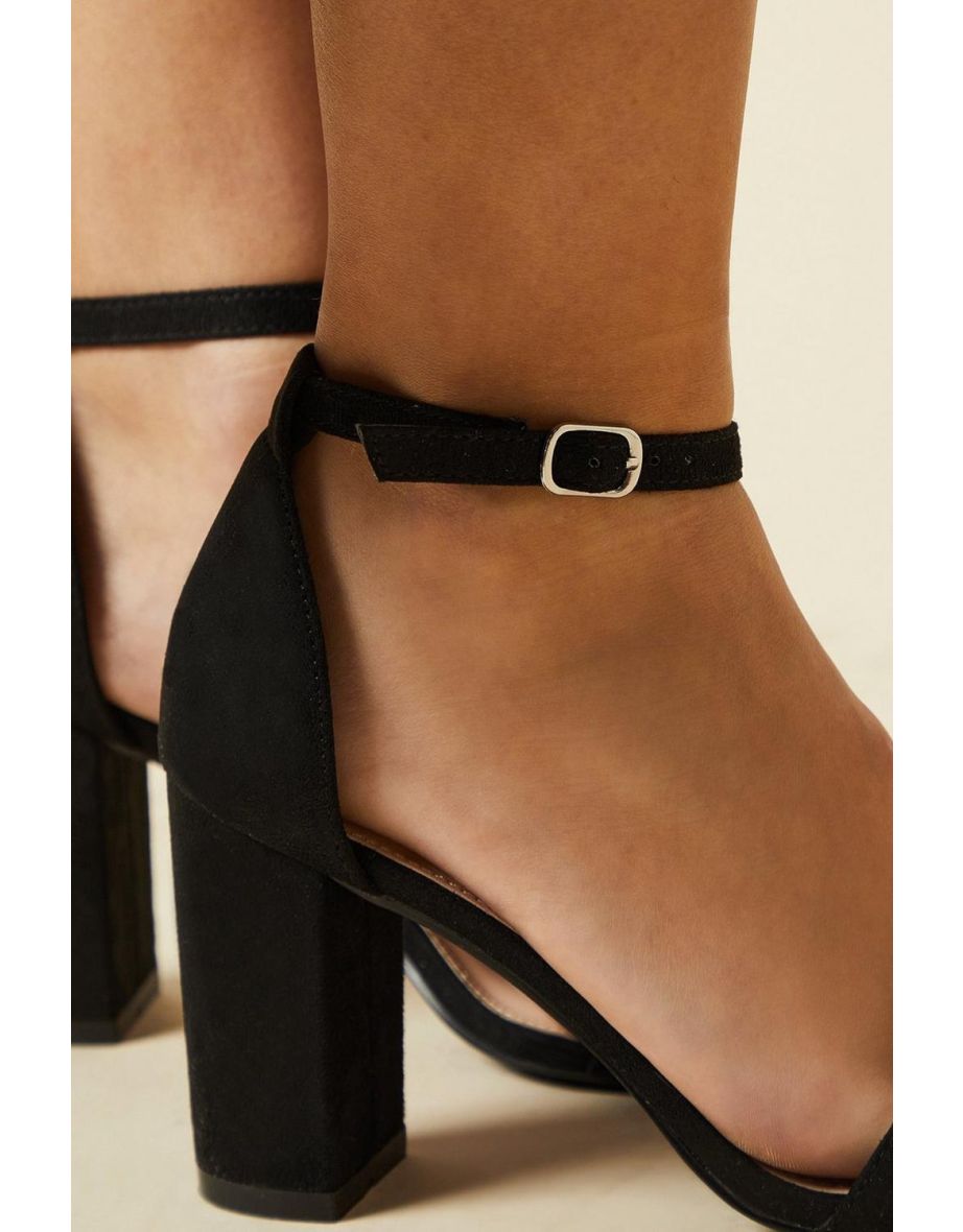 Wide Fit Spark Block Heel Sandals - 3