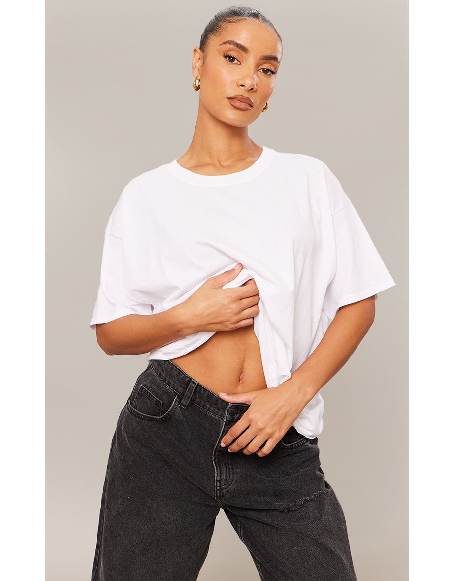 White Babybel Printed T Shirt